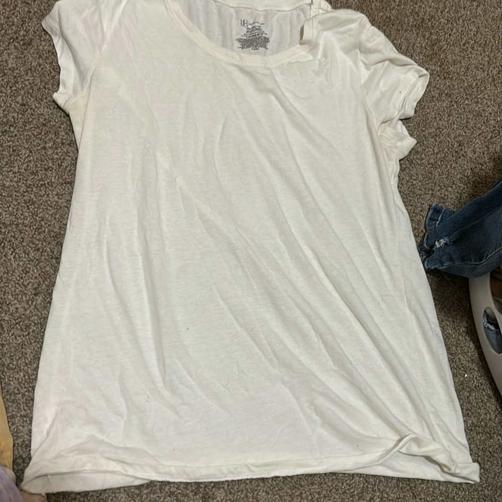 White shirt, XXL